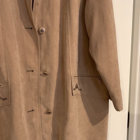 PORTRAIT  Spring Pea Coat Sz 18 -Camel - Picture 4 of 6
